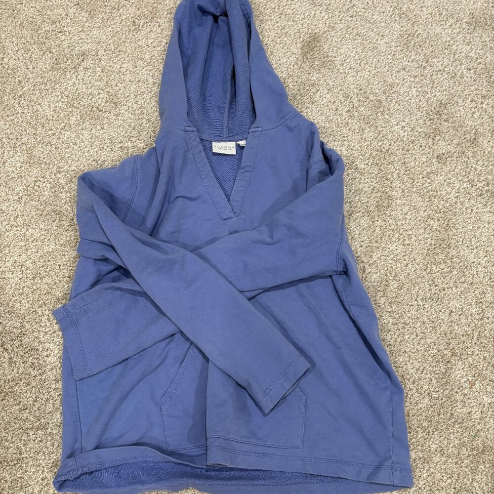 Sonoma Sweater With Hood Purple